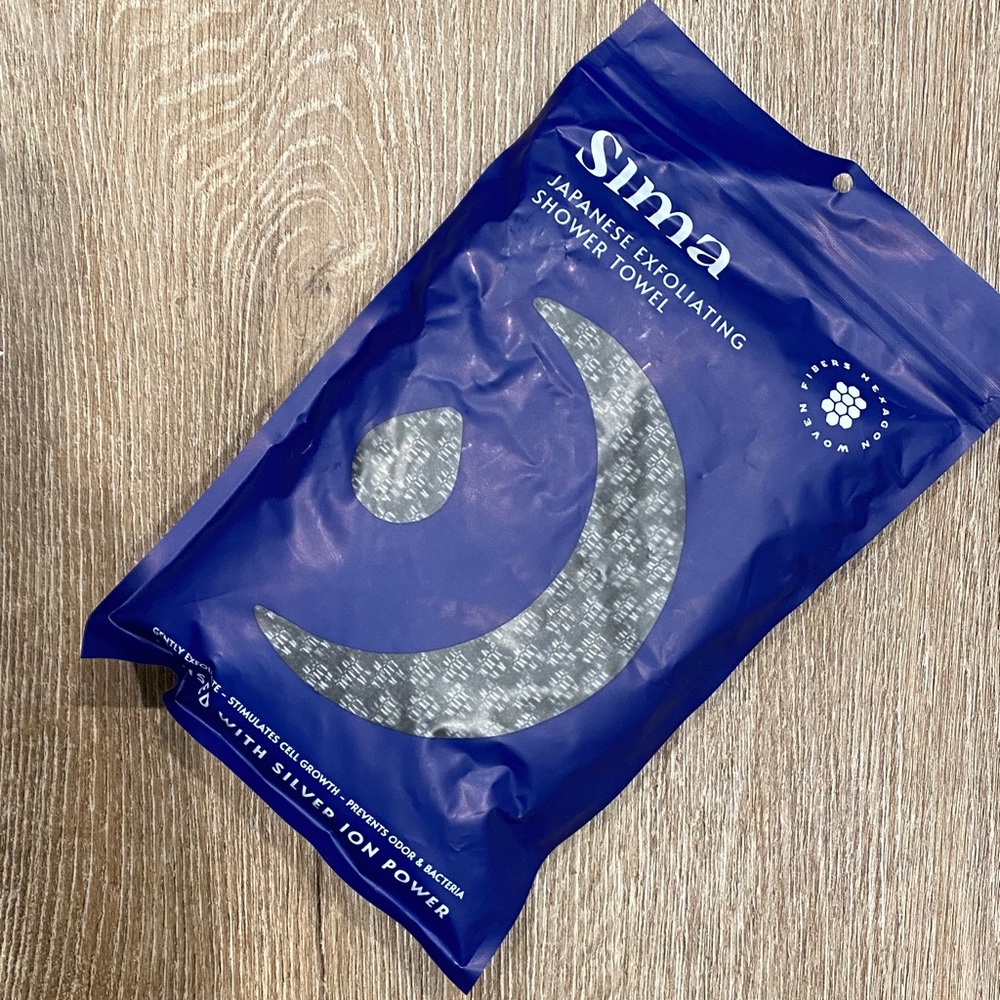 🚚 Sima Japanese Exfoliating Shower Towel